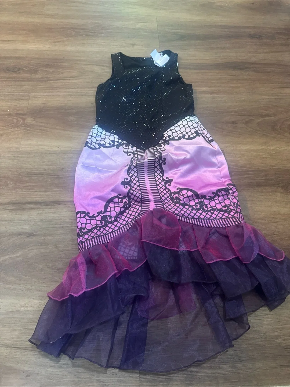 Monster High Raven Halloween Costume Child's Size Medium (7-8) Purple and Black’
